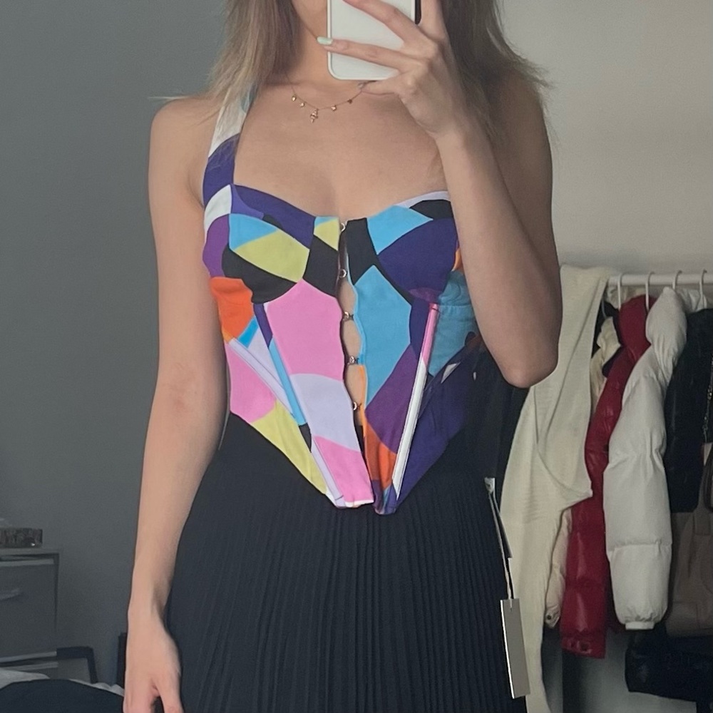 AFRM Delilah Corset Top